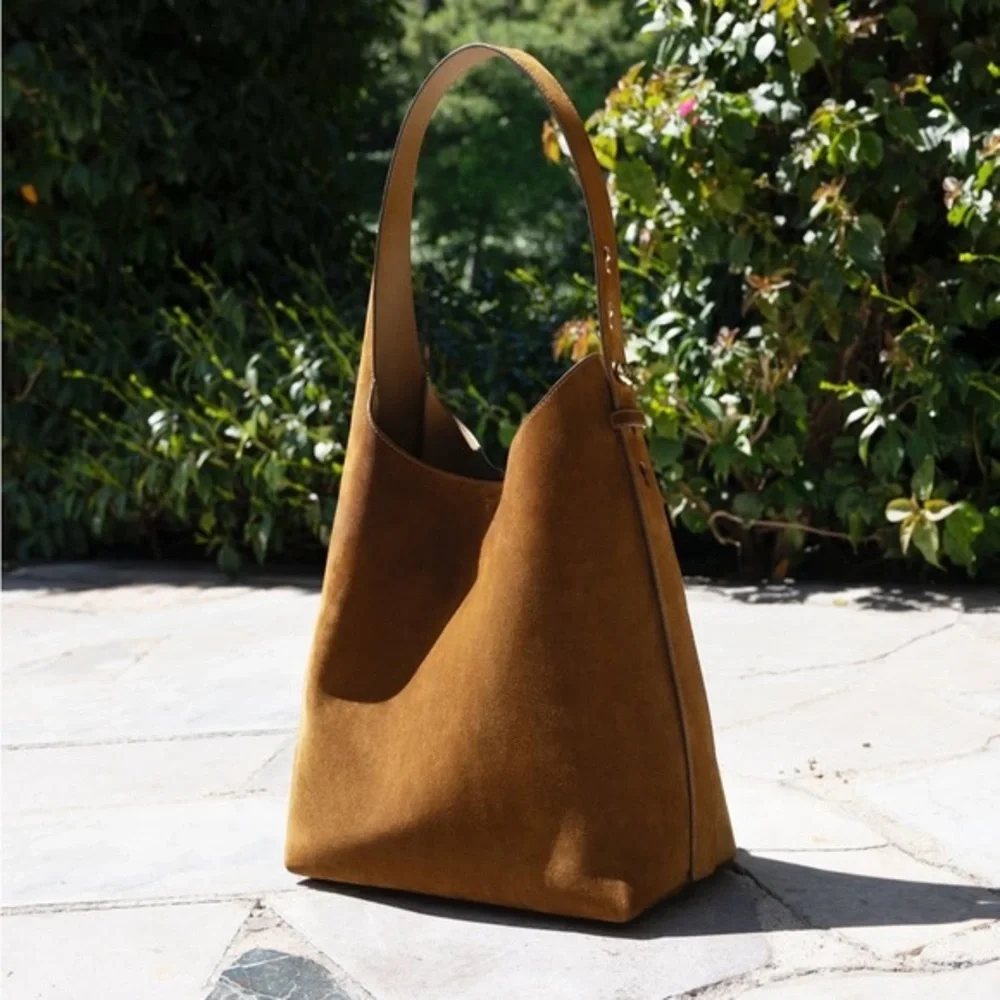 Tory Burch Romy Suede Hobo Bag